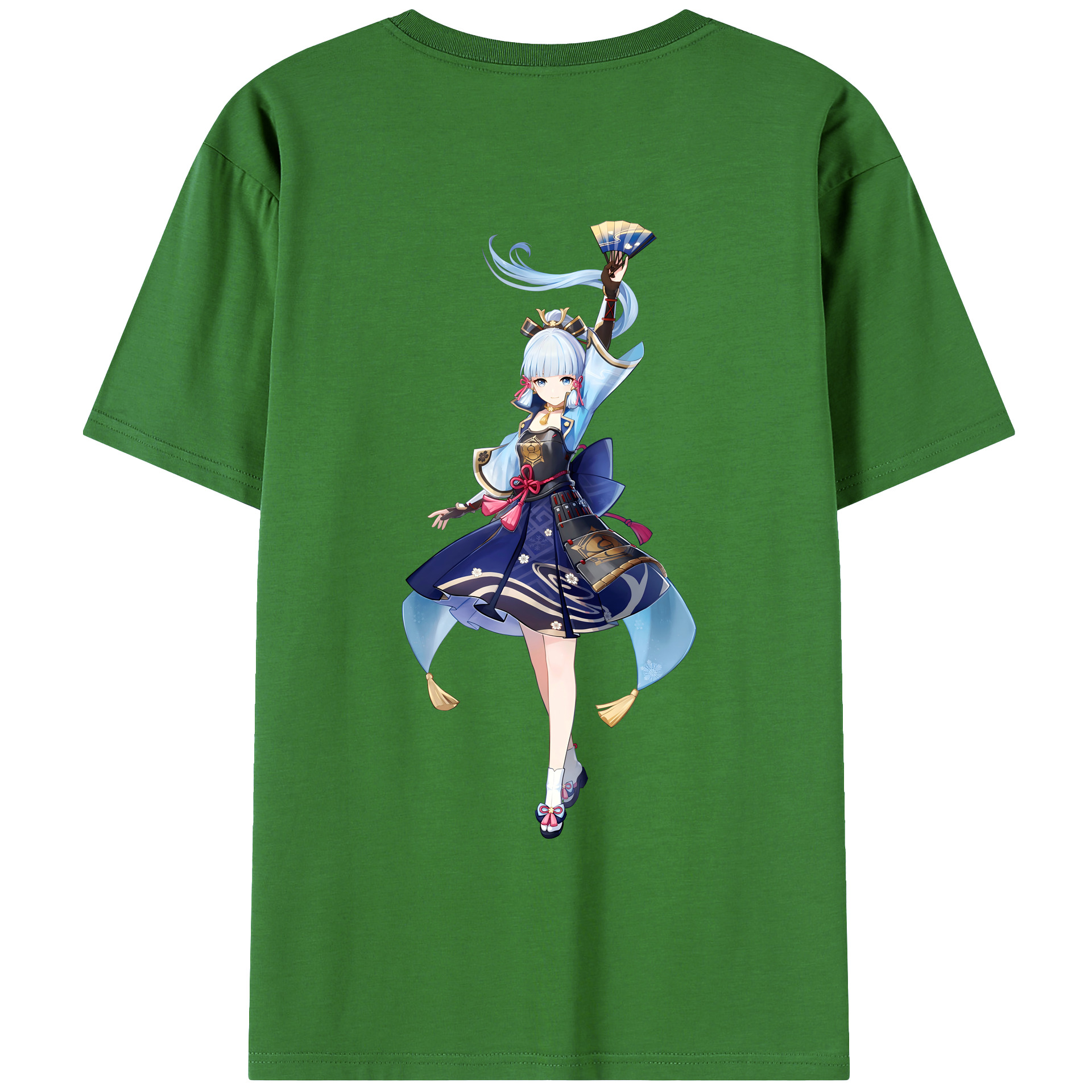 げんし神 神里綾華 神宮寺レン genshin Kamimiya Ren レディース半袖Tシャツ(バックプリント)